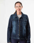 Indigo Denim Jacket Corfu Easy Living