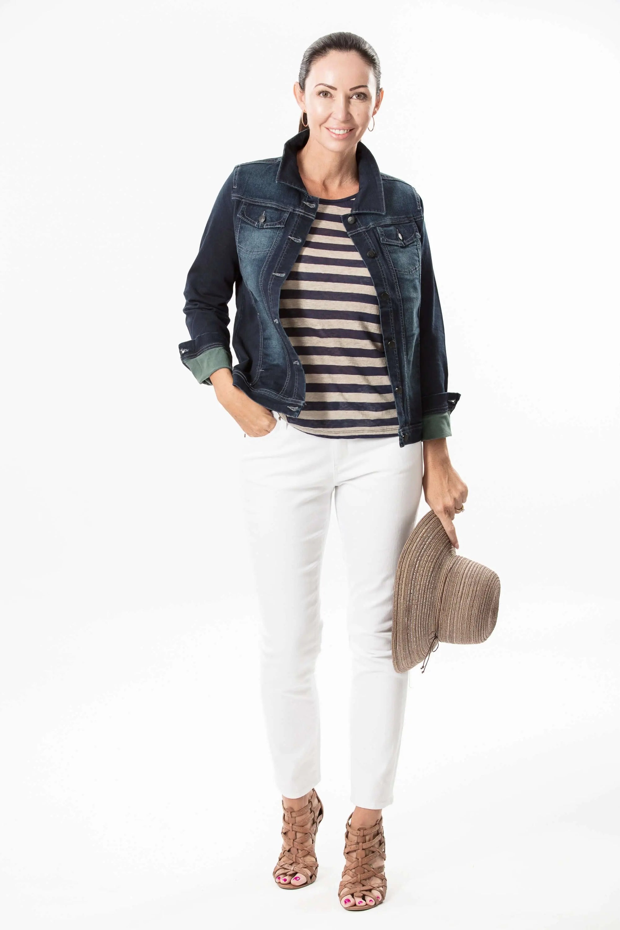 Indigo Denim Jacket Corfu Easy Living