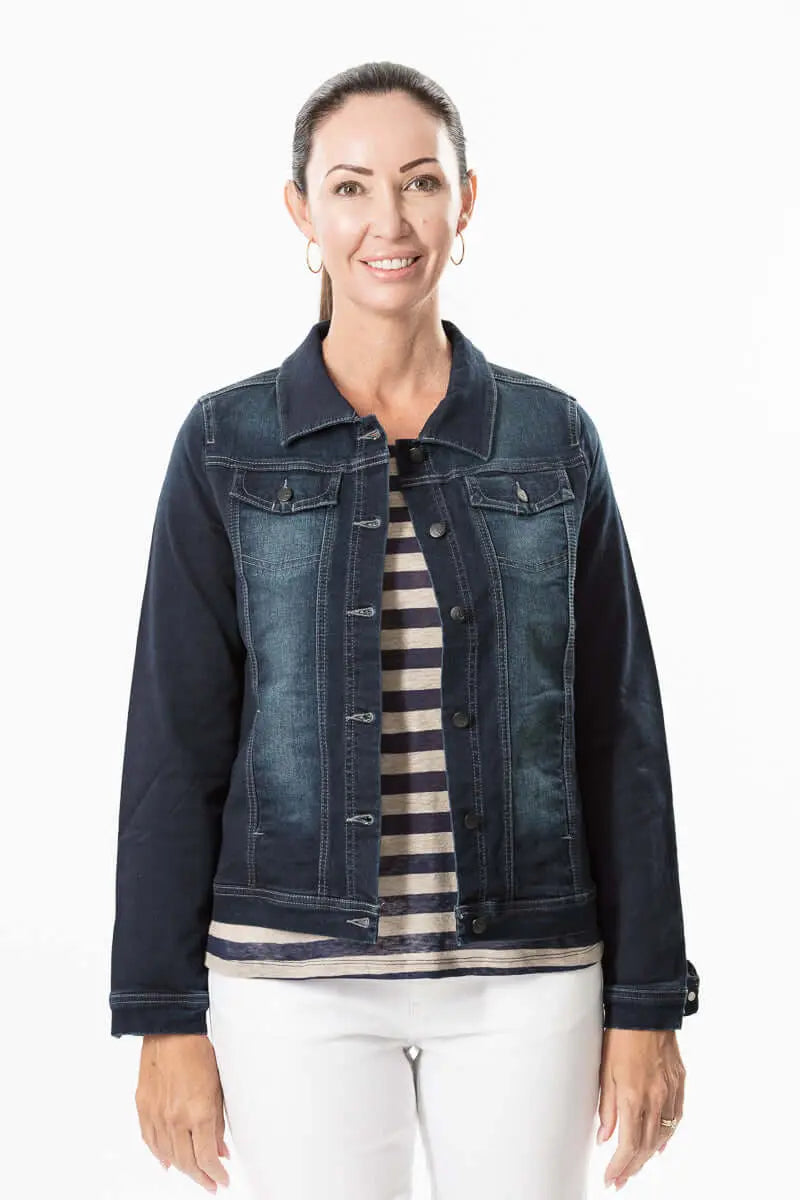 Indigo Denim Jacket Corfu Easy Living