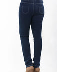 Indigo Night Elasticated Drawstring Stretch Denim Jeans Corfu Jeans