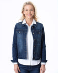 Indigo Spot Womens Denim Jacket Corfu Jeans