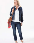 Indigo Spot Womens Denim Jacket Corfu Jeans