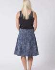 Lace A-Line Denim Skirt Corfu Easy Living