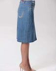 Lagoon Wash Denim Skirt Corfu Easy Living