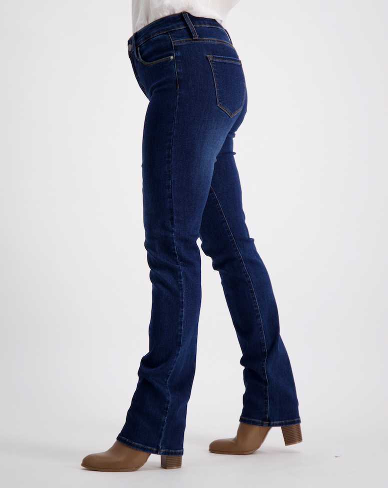 Marilyn Straight Leg Classic Wash Denim Jeans Corfu Jeans