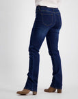 Marilyn Straight Leg Classic Wash Denim Jeans Corfu Jeans