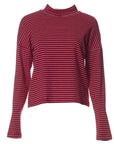 Red Striped Turtleneck Corfu Jeans