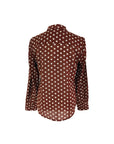 Russet Brown Polka Dot Shirt W2126352 Corfu Jeans