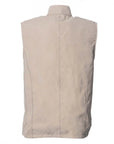 Stone/Black Poly Nylon Vest Corfu Jeans