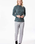 Teal Knit Top Corfu Easy Living