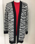 W2149199 Zebra Cardigan Corfu Jeans