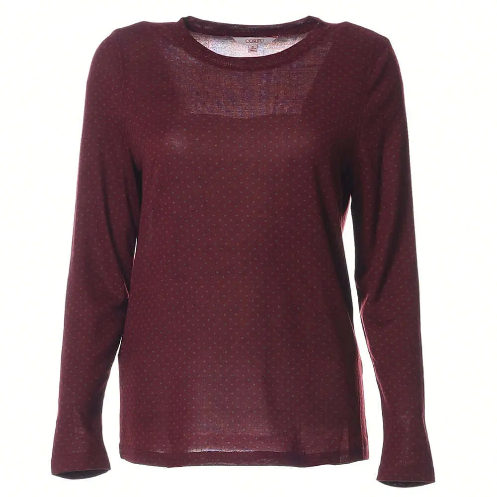 Wild Berry Long Sleeve Top W1948119 Corfu Jeans