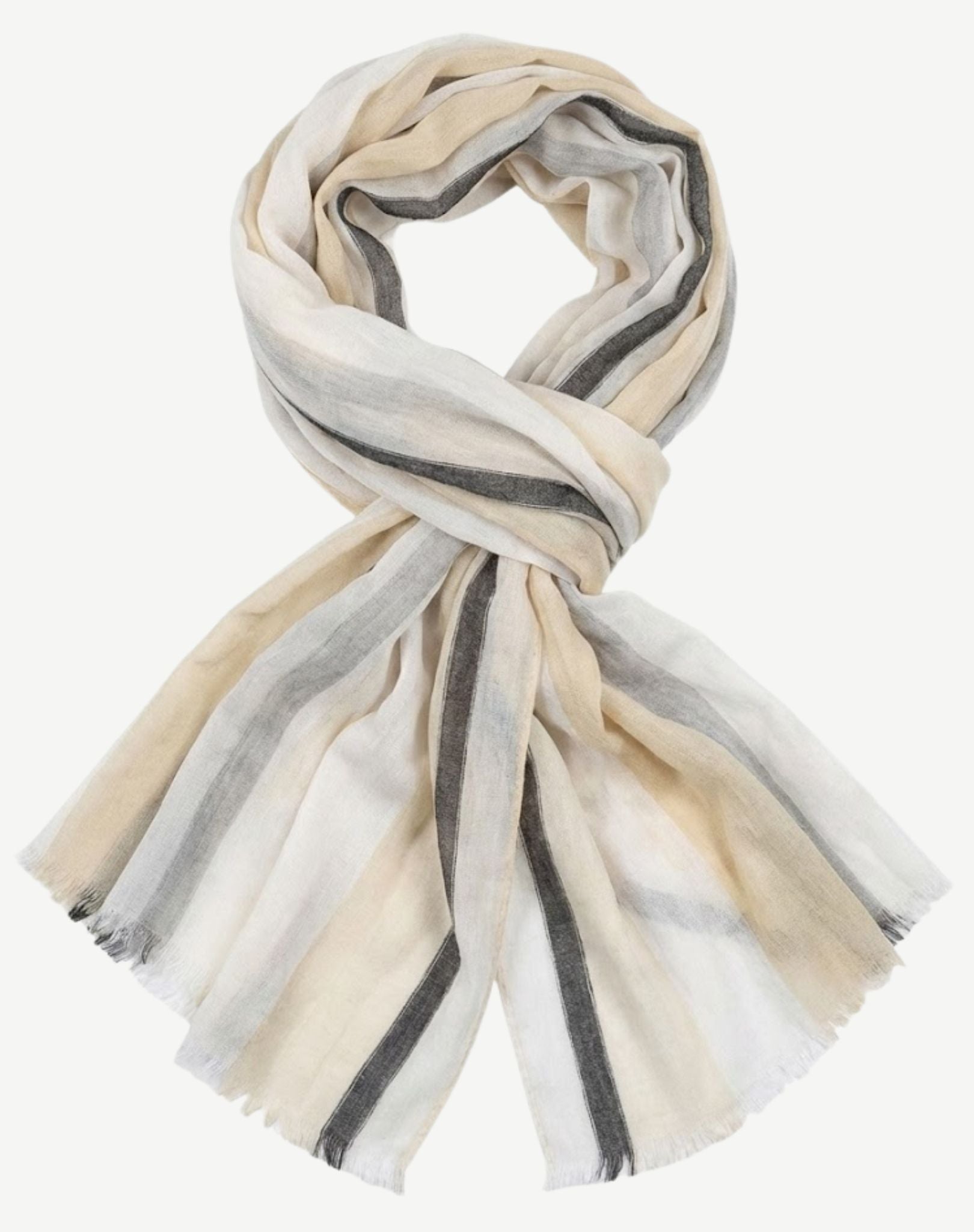 Stripe Cotton Scarf Corfu Jeans