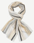 Stripe Cotton Scarf Corfu Jeans