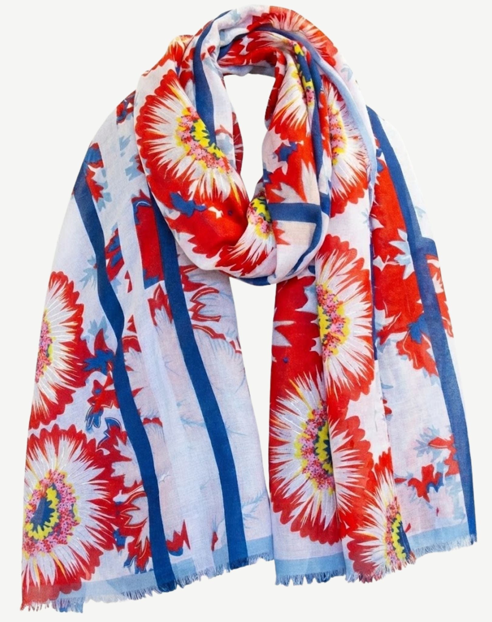 Denim Daisy Scarf Corfu Easy Living