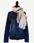 Stripe Cotton Scarf Corfu Jeans