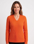 Amber Gold Long Sleeve Knit Jumper Corfu Jeans