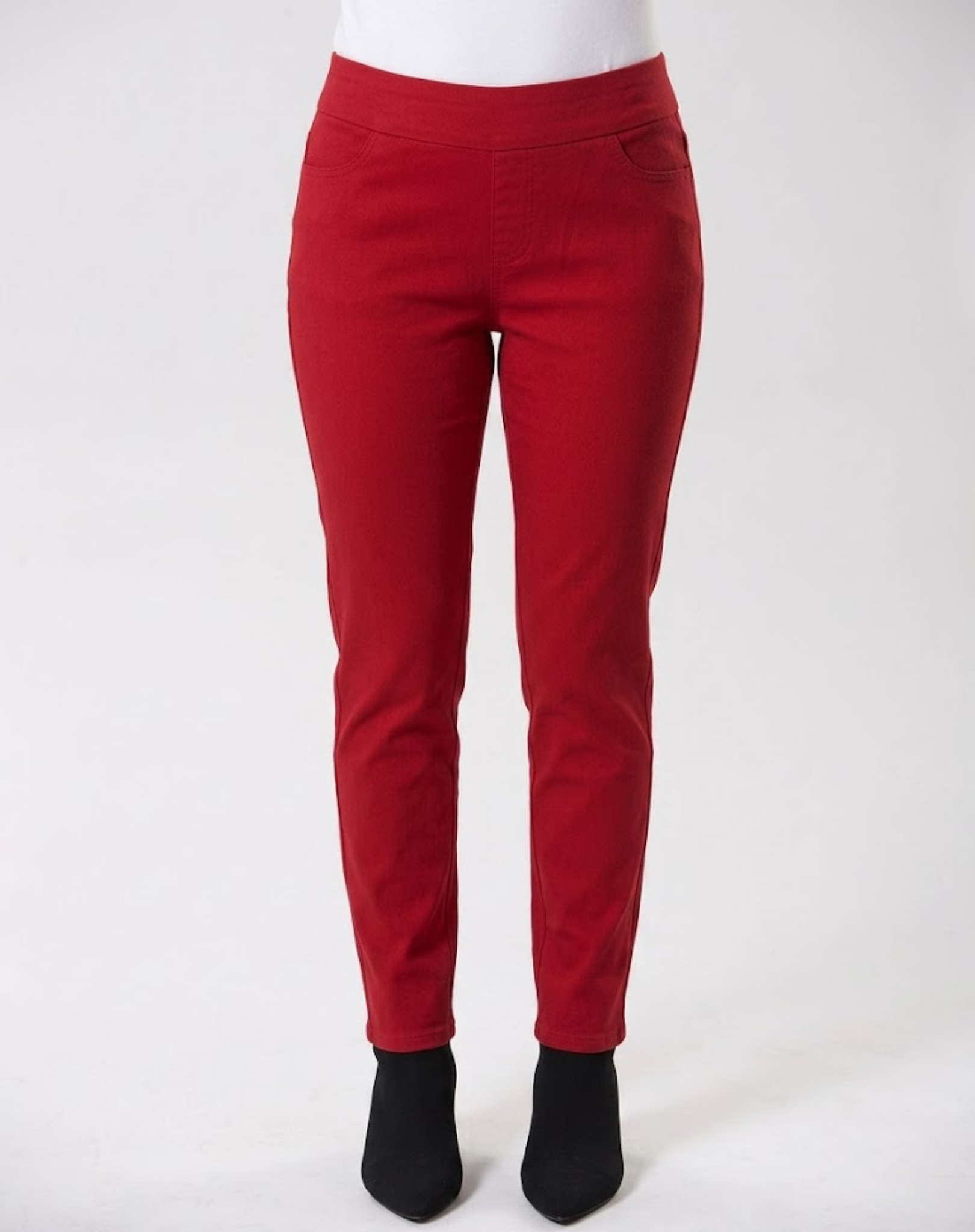 Raspberry Red Pants Corfu Jeans