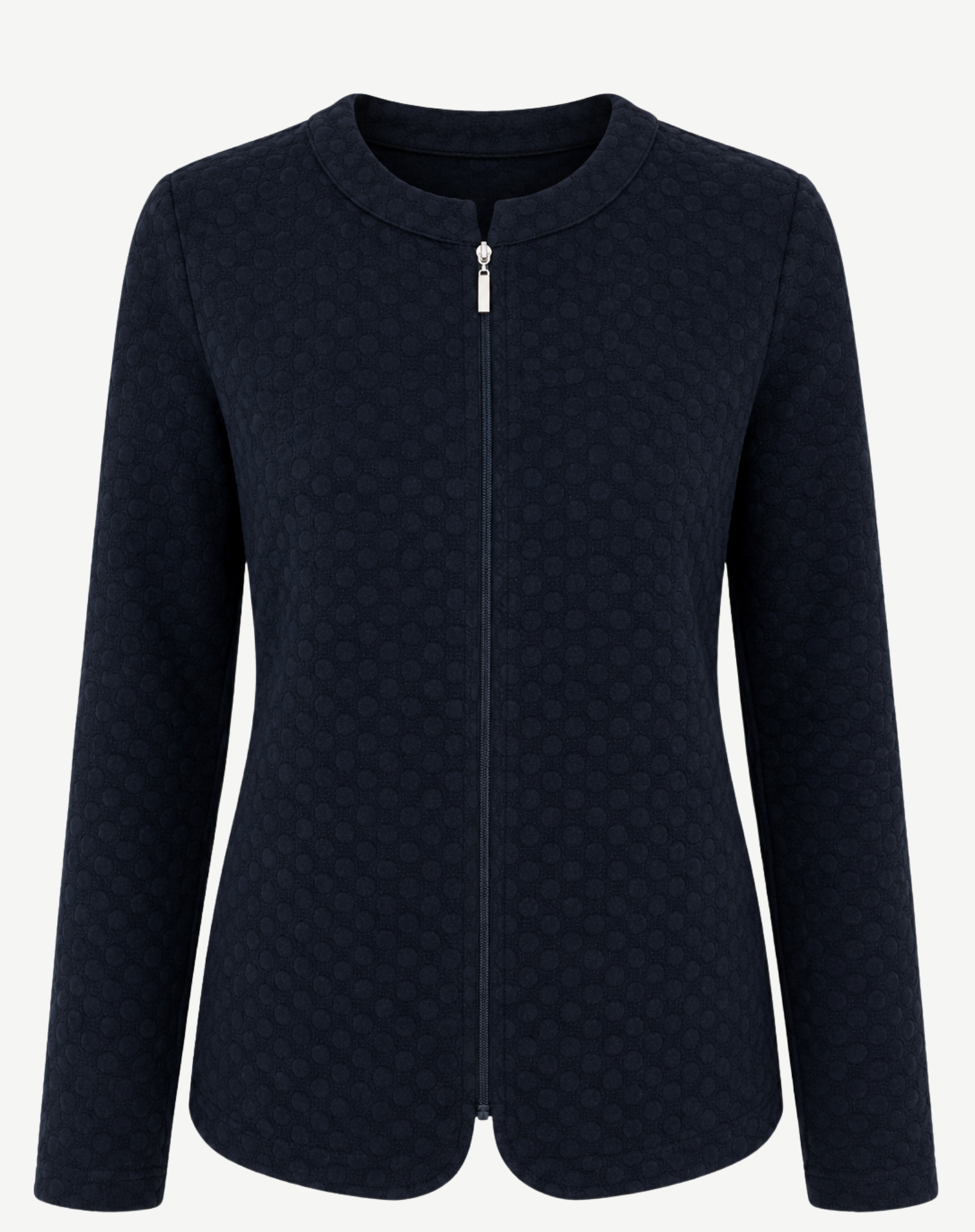 Midnight Long Sleeve Zip Jacket Corfu Jeans