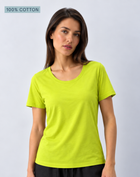 Citrus Pima Cotton T-Shirt – 100% Cotton Crew Neck Tee