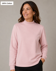 Essential Cotton Long Sleeve - Cameo Corfu Jeans