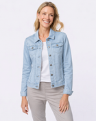 Mist Wash Stretch Denim Jacket