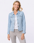 Mist Wash Stretch Denim Jacket Corfu Easy Living