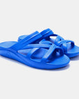 Bio-Strap Arch Support Slide - Electric Blue Freeworld Australia