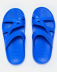 Bio-Strap Arch Support Slide - Electric Blue Freeworld Australia