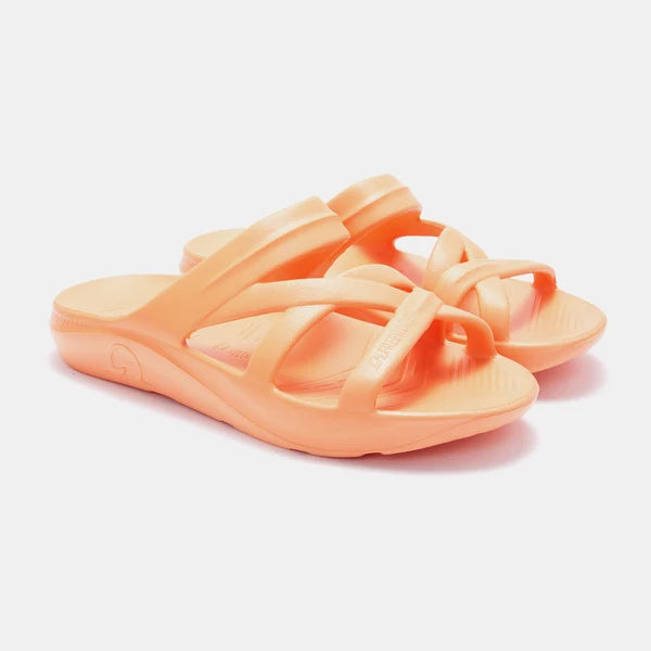 Bio-Strap Arch Support Slide - Orange Freeworld Australia