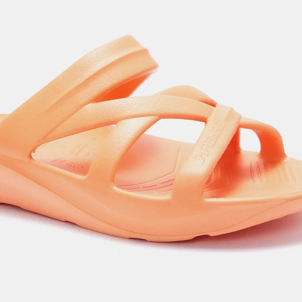 Bio-Strap Arch Support Slide - Orange Freeworld Australia