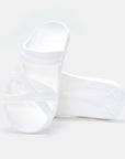 Bio-Strap Arch Support Slide - White Freeworld Australia