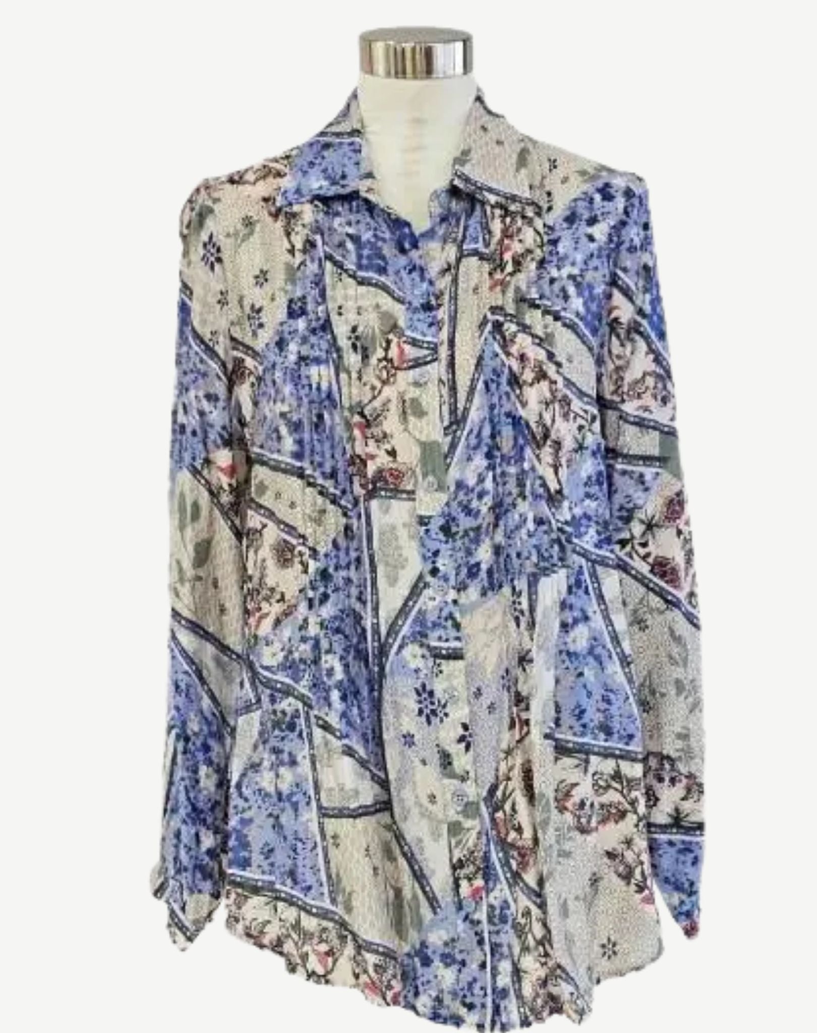 DENIM SOFT PRINT SHIRT Corfu Jeans