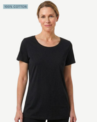 Ebony Pima Cotton T-Shirt – 100% Cotton Crew Neck Tee