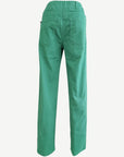 GREEN COLOURED STRETCH DENIM PANTS Corfu Jeans