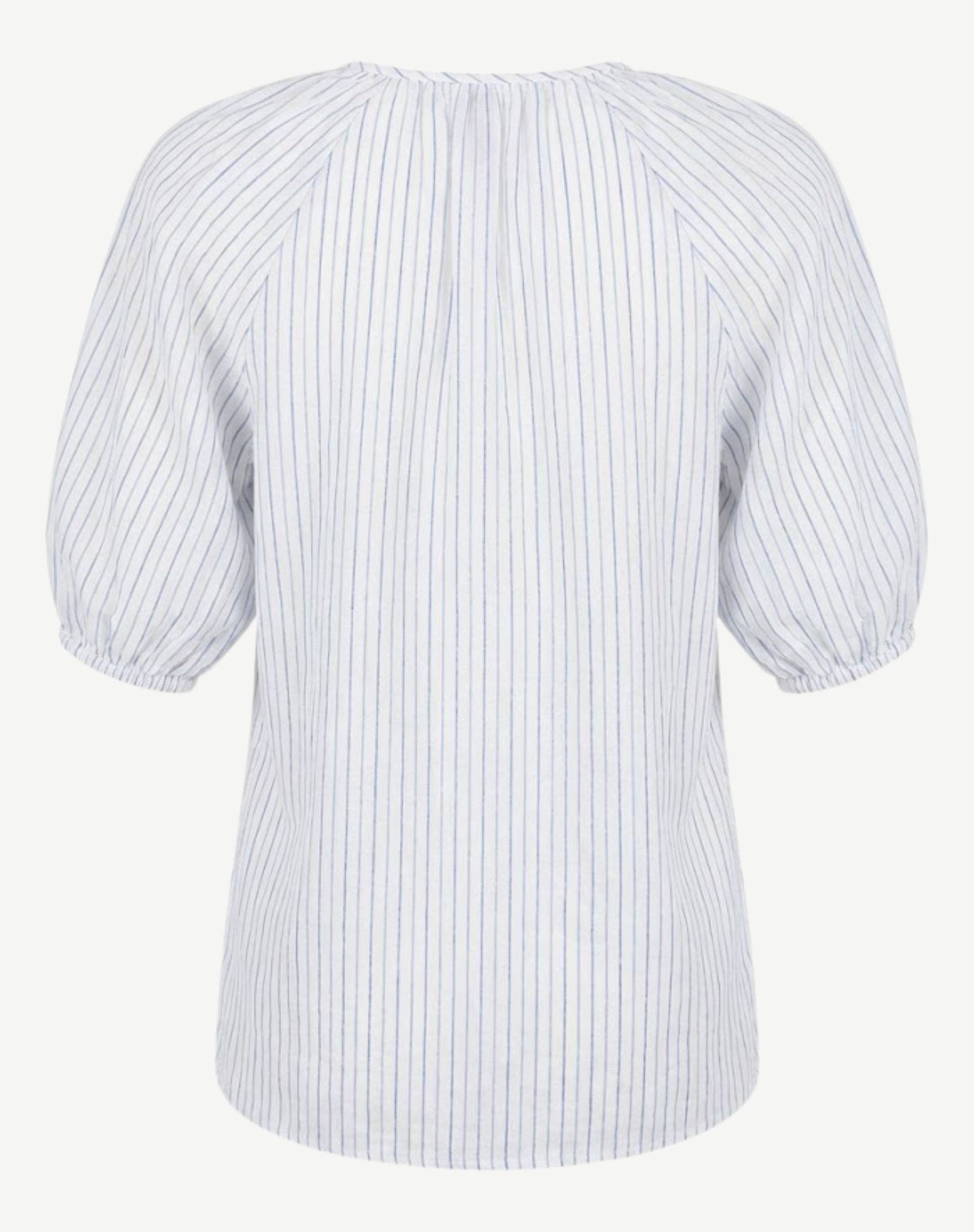 Serenity Stripe Linen Blouse Corfu Jeans