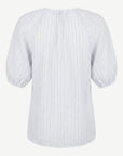 Serenity Stripe Linen Blouse Corfu Jeans