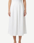 White Linen Midi Skirt Corfu Jeans