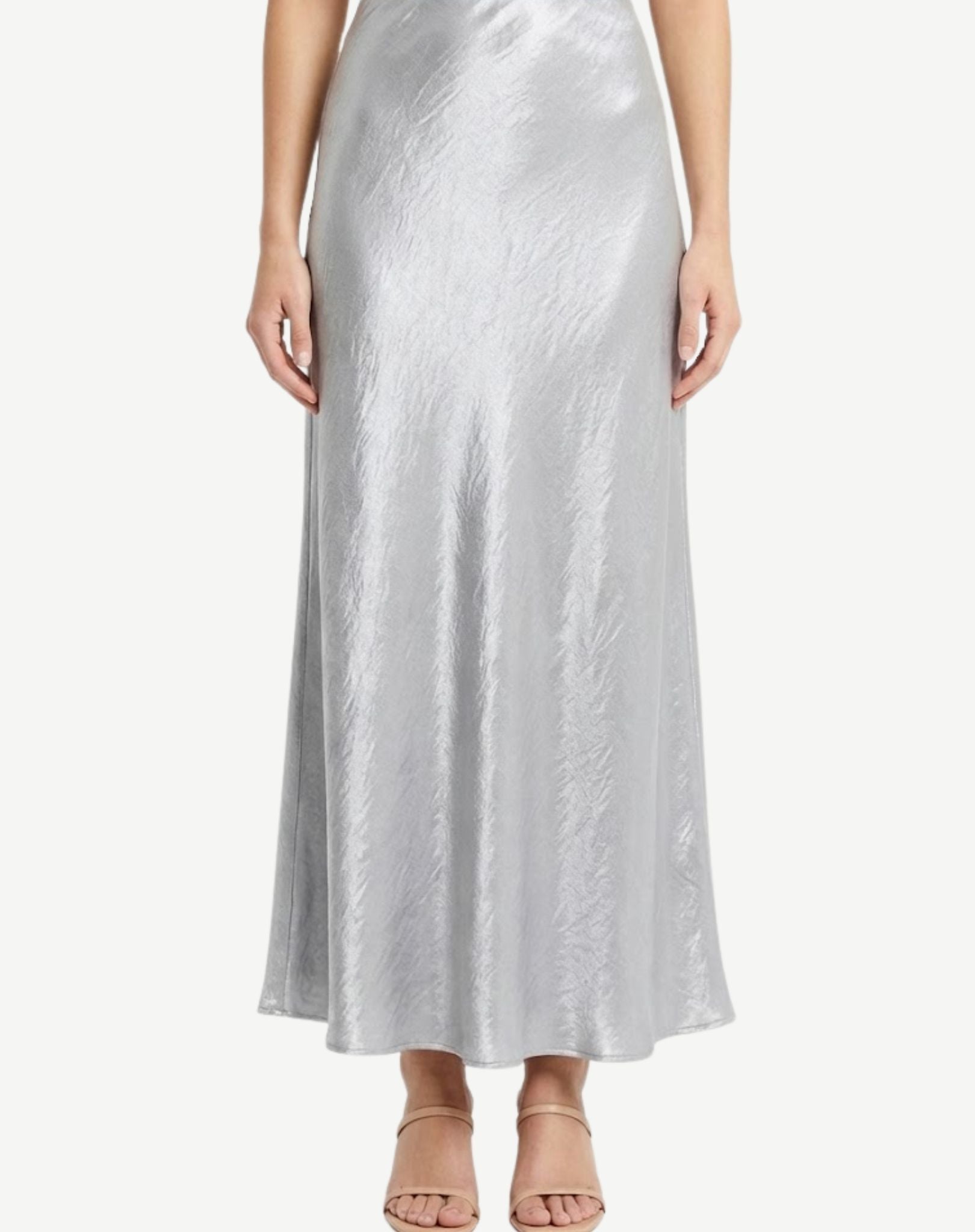 Waterfall Blue Satin Touch Skirt Corfu Jeans