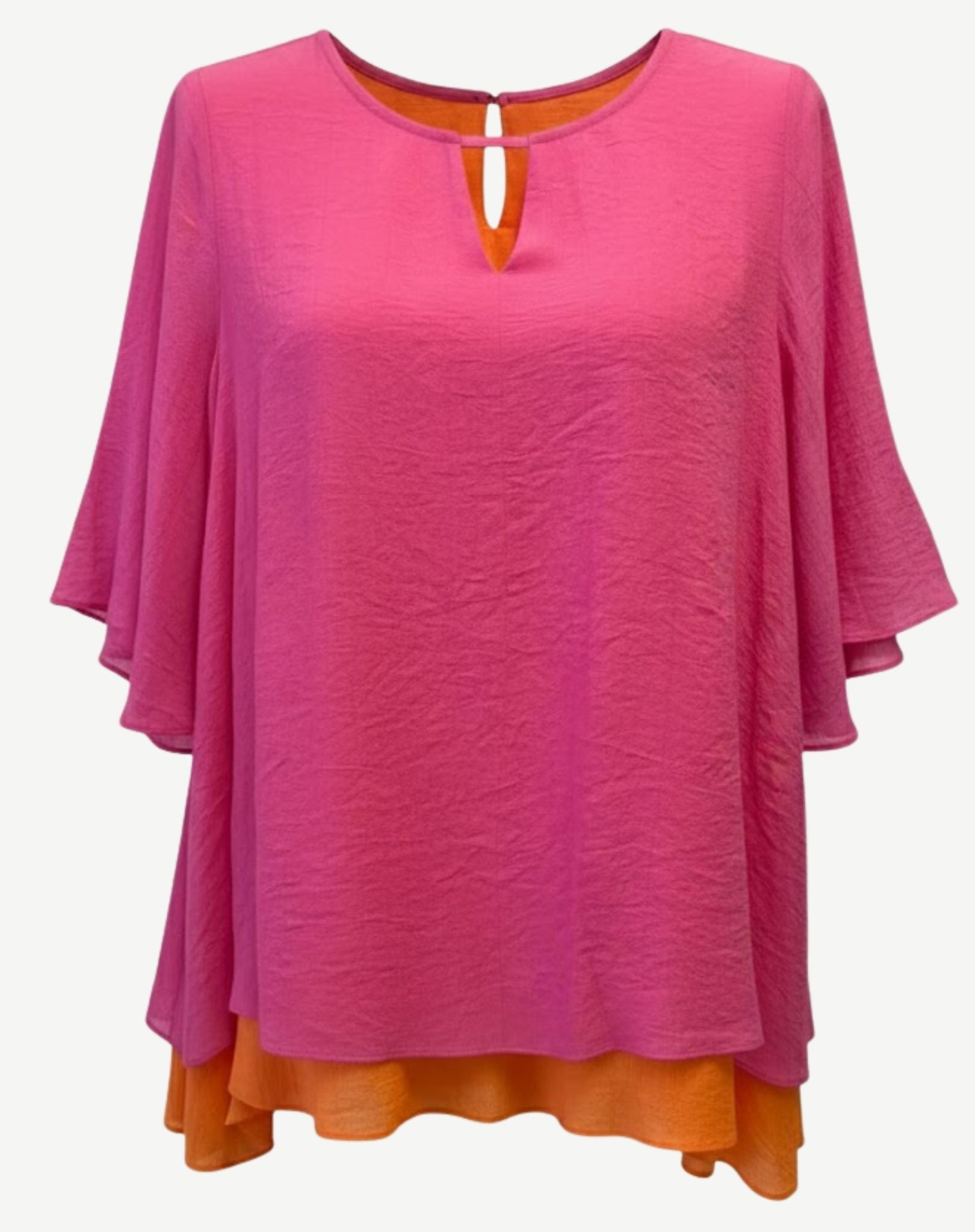 Tropical Teal Cotton Short Sleeve Top Corfu Jeans