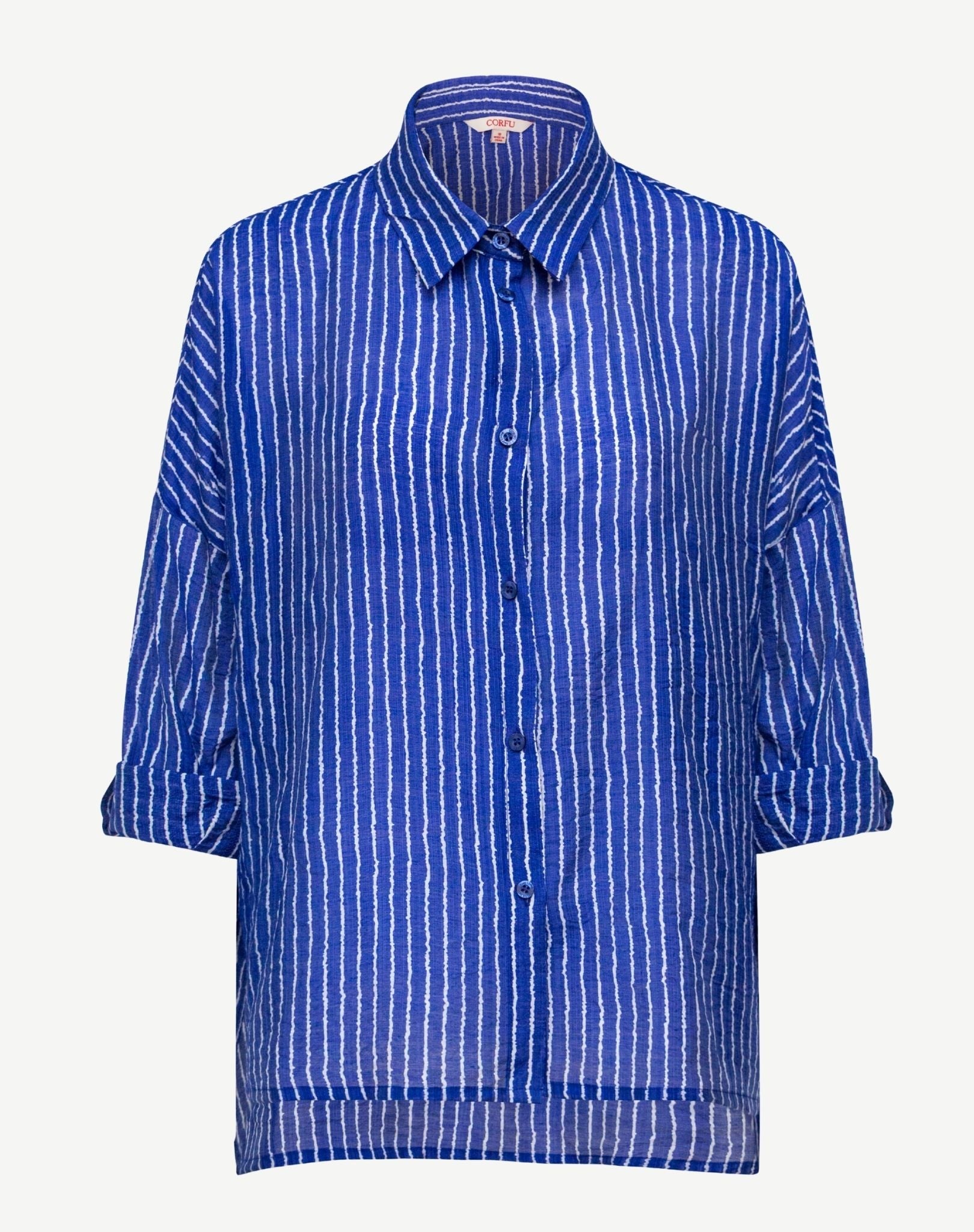 Seaport Stripe Soft Print Shirt Corfu Jeans