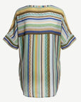 Stripes and Dots Soft Print Top Corfu Jeans