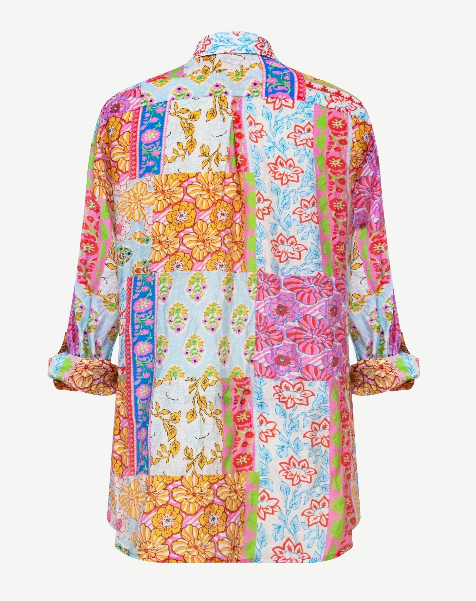 Summer Spectrum Soft Print Shirt Corfu Jeans