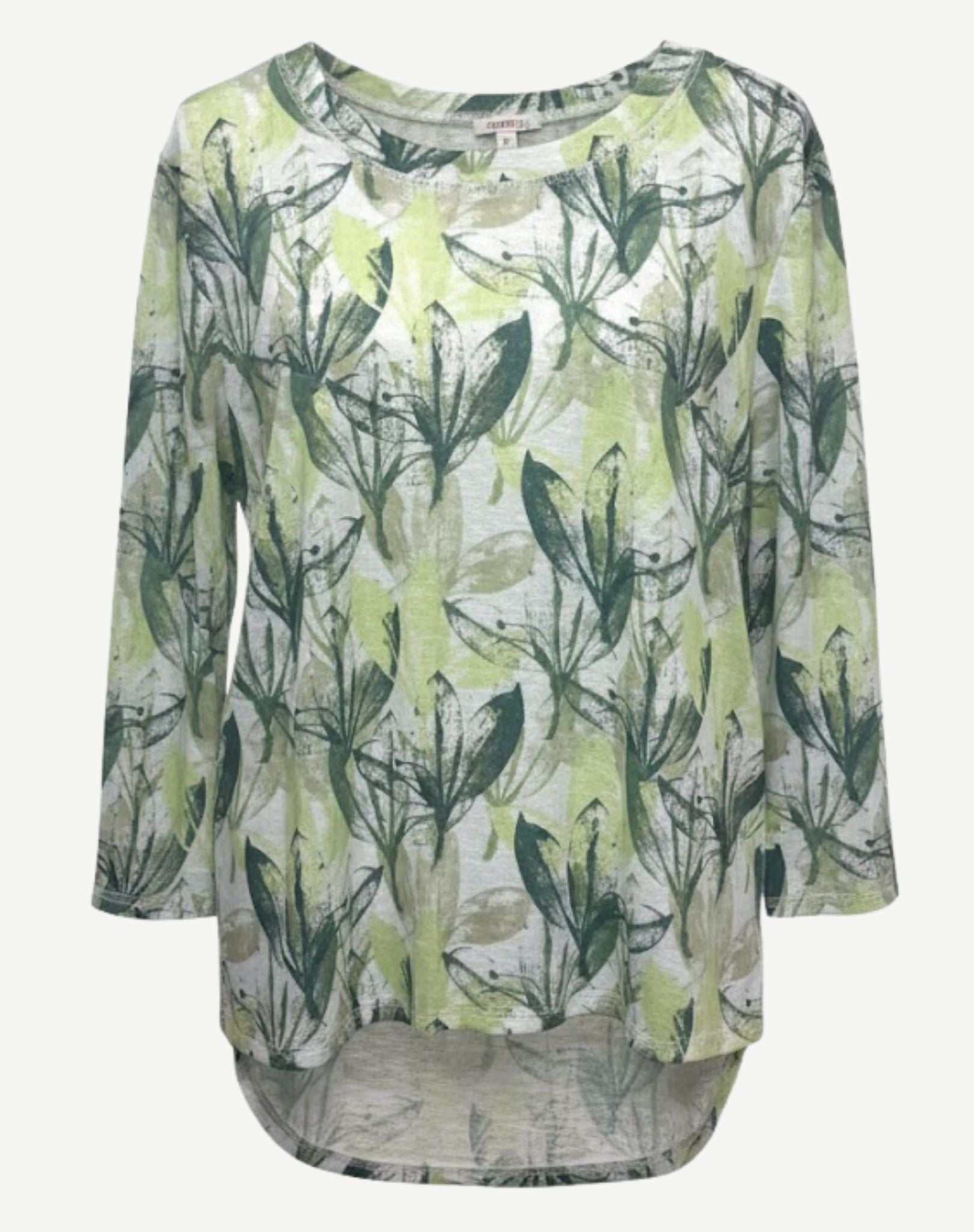 Serene Slub Linen Top Corfu Jeans