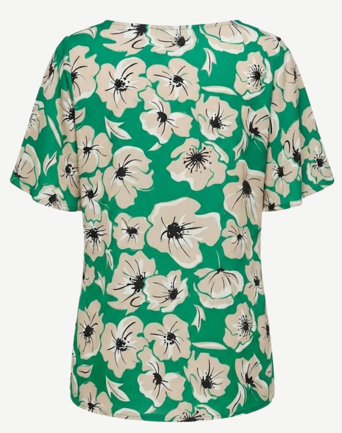 Kinetic Floral Printed Jersey Top Corfu Jeans