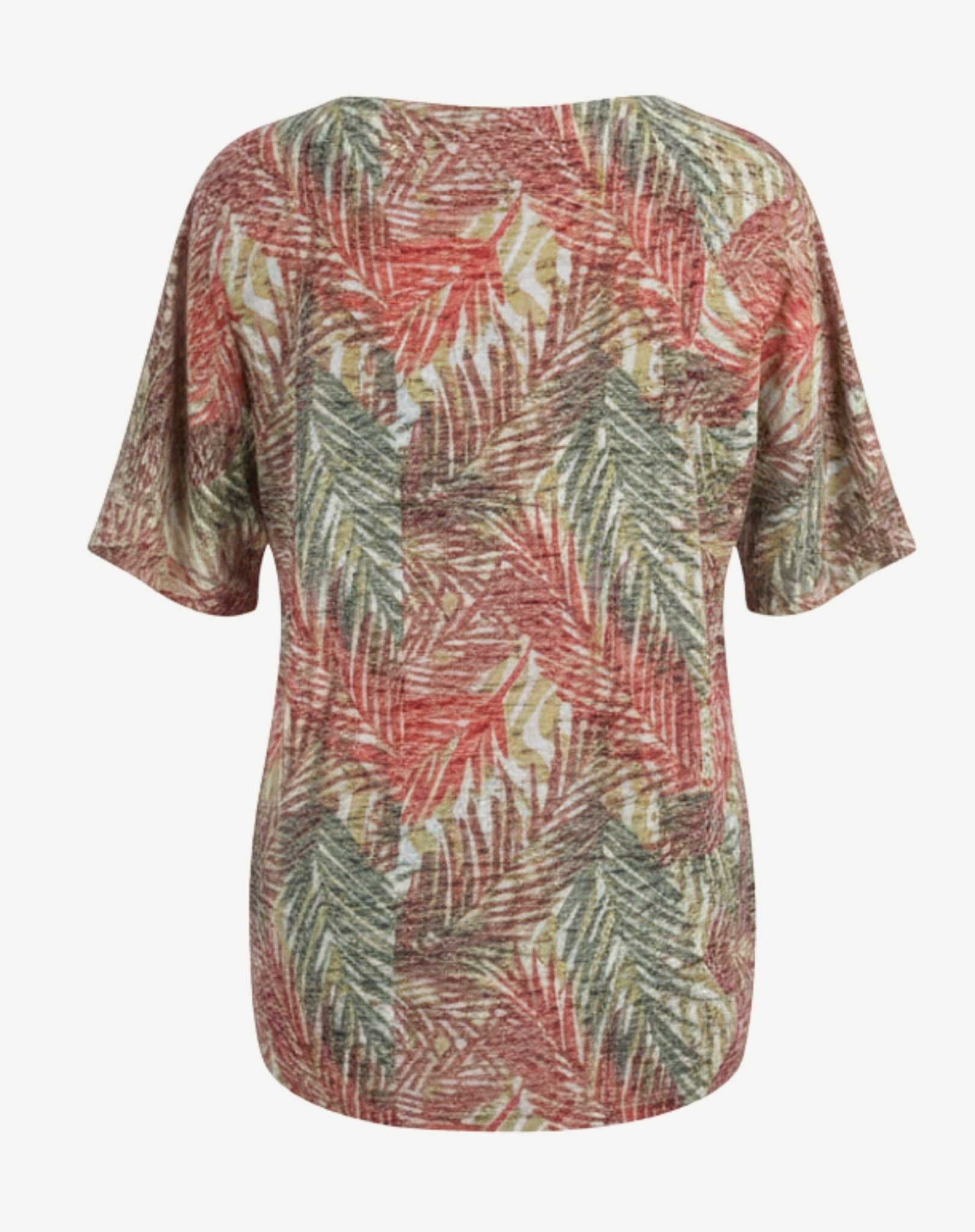 Meadow Magic Cotton Rich Burnout Jersey Top Corfu Jeans
