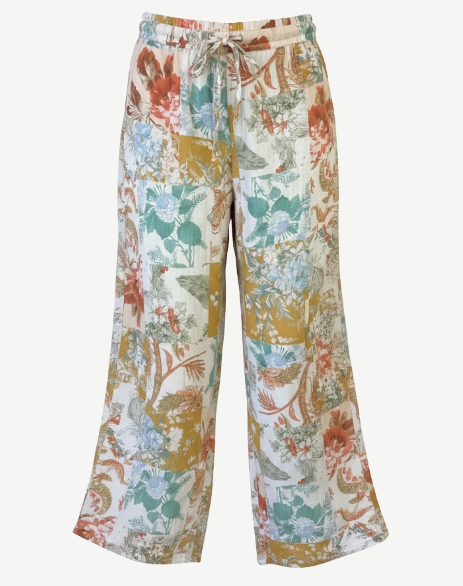 Blush & Bloom Linen Pants Corfu Jeans