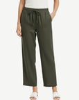 Olivewood Sandwashed Linen Pants Corfu Jeans