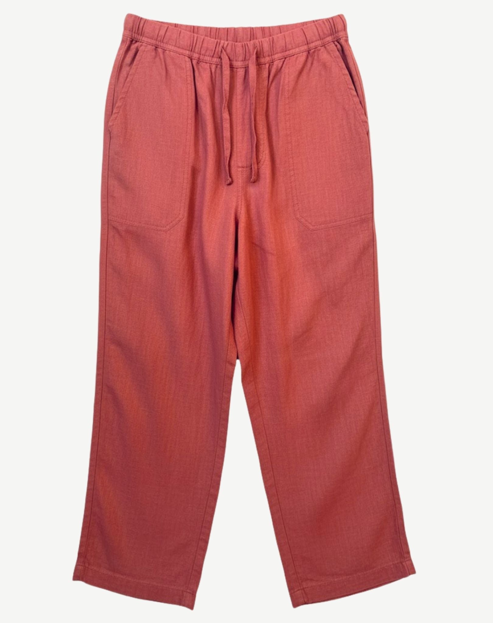 Damask Gold Linen Pants Corfu Jeans