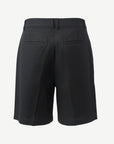 Black Heavy Weight Linen Shorts Corfu Jeans